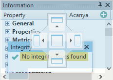 Drag and Drop Panels on the icons to dock them