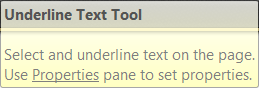 Hover the mouse over toolbar icons to show Tooltips Hover the mouse over toolbar icons to show Tooltips